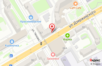 Банк ВТБ в Курске на карте