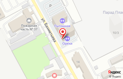 Рекламная группа Открытие на улице Бахметьева на карте