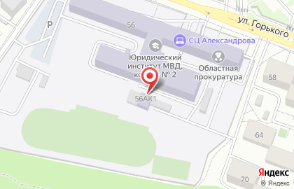 Компания по изготовлению мебели на улице Горького на карте