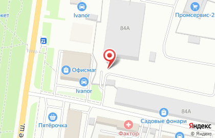 Пункт приема лома МетКом на ​Московском шоссе на карте