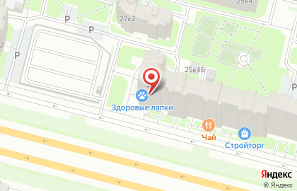 Компания Тиккурила на Комендантском проспекте на карте