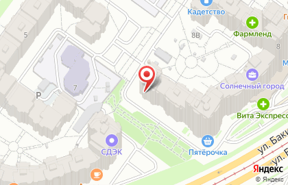 Студия робототехники и программирования Нешкола на улице Баки Урманче на карте