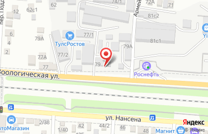 Производственно-торговый центр РостРоб на карте