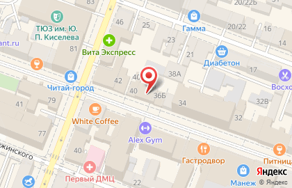 Автошкола Академия центр люкс во Фрунзенском районе на карте