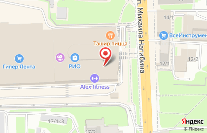 Парфюмерный бутик Arabia на проспекте Михаила Нагибина на карте
