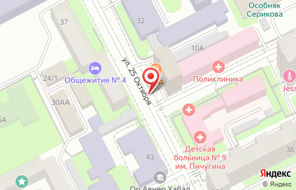Медицинский центр Евромедсервис в Ленинском районе на карте