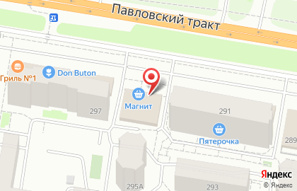 Тренажёрный зал Рельеф на Павловском тракте на карте