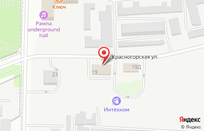 Компания Хайвэй на Красногорской улице на карте