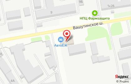 Автосервис Газель-Сервис в Химках на карте