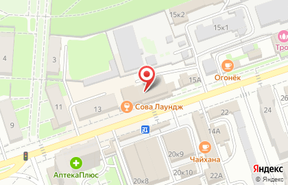 Магазин сантехники Сантехлюкс на Октябрьской улице на карте