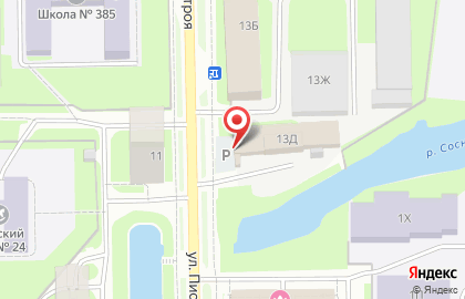 Автосервис Мастер в Красносельском районе на карте