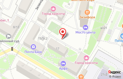 Парикмахерская на Новокузьминской 1-ой, 17 на карте