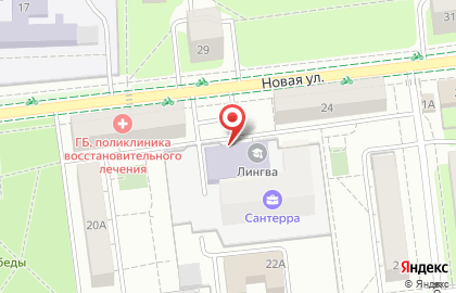 Автоцентр Автокристалл на Новой улице на карте