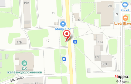 Магазин продуктов, ИП Выставкина Л.Р. на карте