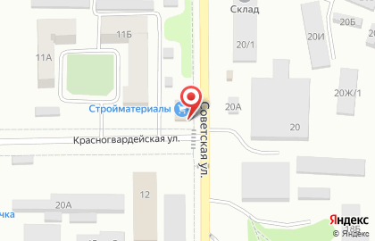 Магазин строительных материалов, ИП Чешегорова Л.А. на карте