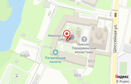 Храм Святителя Николая, Николо-Перервинский монастырь на карте