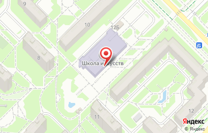 Кольцовская детская школа искусств на карте