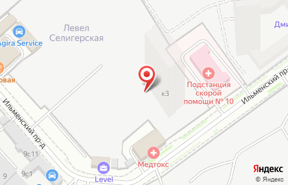 Ремонтно-строительная компания Профстрой в Ильменском проезде на карте