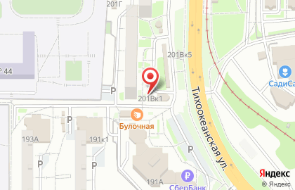 Магазин Мясное подворье в Краснофлотском районе на карте