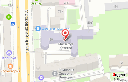 Медико-оздоровительный центр, РГПУ им. А.И. Герцена на карте
