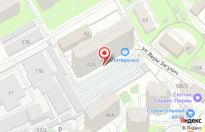 Торговая компания Антарес в Индустриальном районе на карте