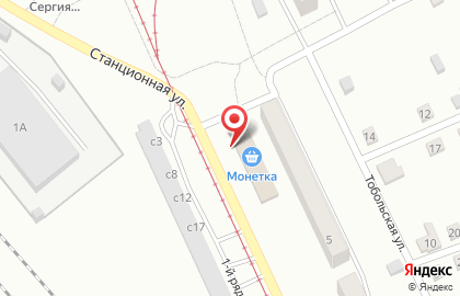 Магазин Монетка в Кемерово на карте