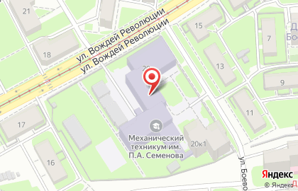 Автошкола Автостарт в Сормовском районе на карте