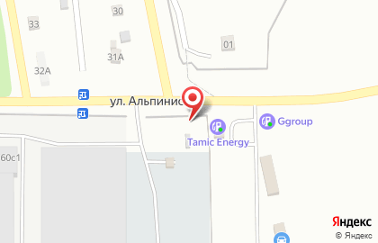 Caravan на улице Альпинистов на карте