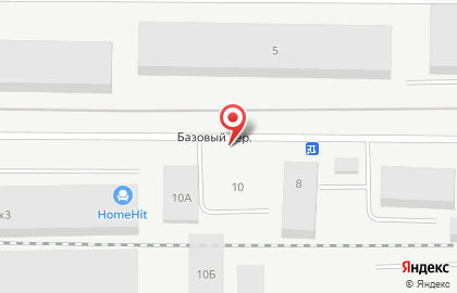 Двенадцать месяцев в Базовом переулке на карте