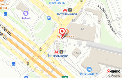 Многопрофильная компания Kombo на Новорязанском шоссе на карте