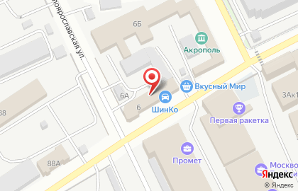 ШинКо Всё в 1 на карте