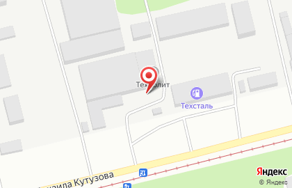 Литей на карте