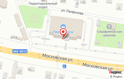 Супермаркет Перекрёсток в Москве на карте