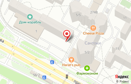 Парикмахерская Алекса на проспекте Маршала Жукова на карте