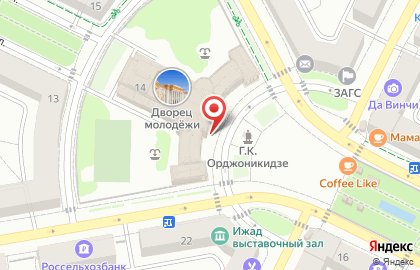 УГНТУ Дворец молодежи на карте