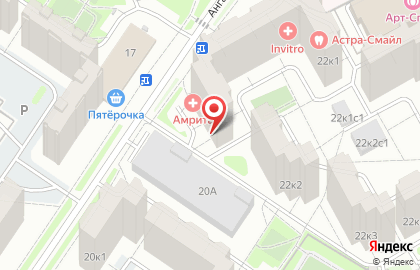 Семейная парикмахерская в Западном Дегунино на карте