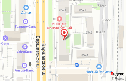 Рукодельница на Варшавском шоссе на карте