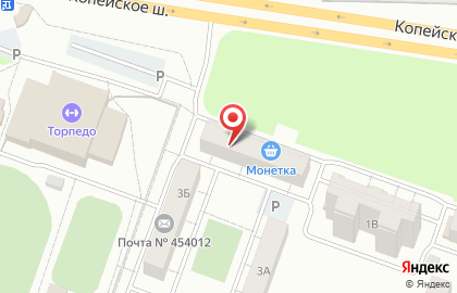 Магазин-закусочная Тапико на Копейском шоссе на карте