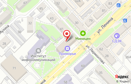 Окна Роста на улице Ленина на карте