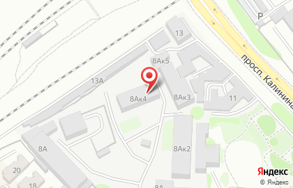 Автомойка Пионер в Октябрьском районе на карте