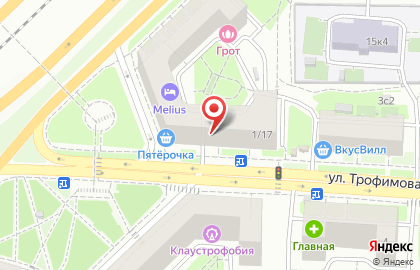 Стоматологическая клиника доктора Алексенберга на метро Автозаводская (Московское центральное кольцо) на карте