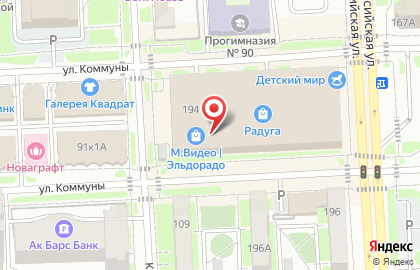 Магазин бытовой техники и электроники Эльдорадо на Российской улице на карте