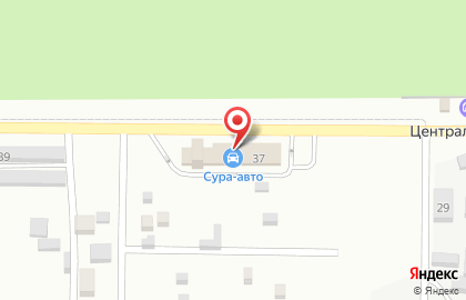 Автокомплекс в Центральном проезде на карте