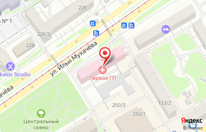 Страховая компания Ресо-мед в Барнауле на карте