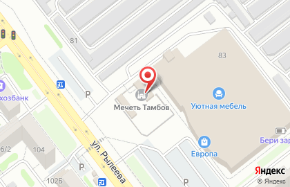 Духовное управление мусульман Европейской части России на карте