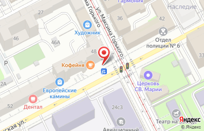 Компьютерный салон Контраст на Екатерининской улице на карте