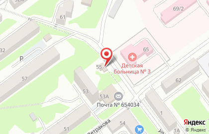 Магазин овощей и фруктов в Кузнецком районе на карте