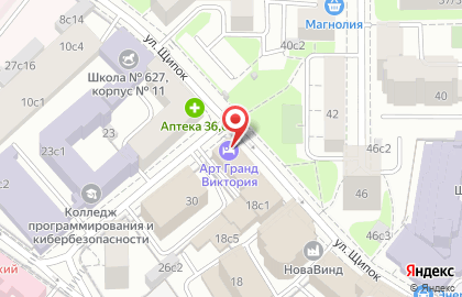 Компания Мастер-Теплиц на улице Щипок на карте
