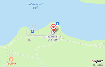 Поисково-спасательная станция Кузьминки на карте