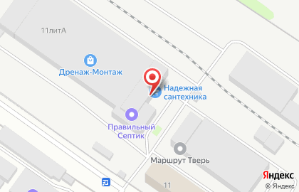 Строительная компания Гефест в Промышленном проезде на карте